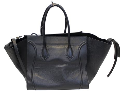 celine big black bag|Celine handbags black.